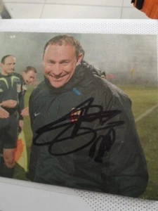 Autographe Jean Pierre Papin Rc Lens - Picture 1 of 2