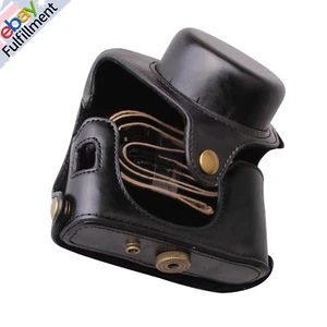 Camera PU Carrying Case Storage Bag For Fujifilm X100V X100F X100T X100S X100 e - Picture 1 of 10