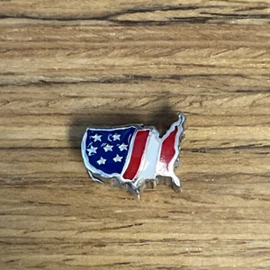 Nomades America the Beautiful Charm Spacer .925 Silver - Picture 1 of 6