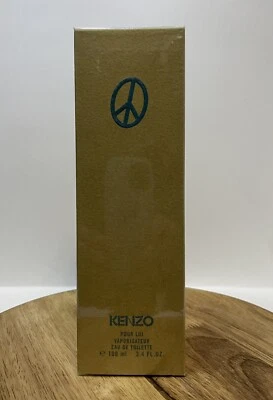 Kenzo Pour Lui Time For Peace Eau de Toilette 3,4 OZ 100 ml Spray Raro Nuevo en Caja Foto 1 de 4