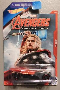 Mattel 2014 Hot Wheels Marvel Age of Ultron THOR NOC