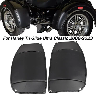 Black Trike Rear Fender Bras For Harley Tri Glide Ultra Classic FLHTCUTG 09-23 Foto 1 de 4