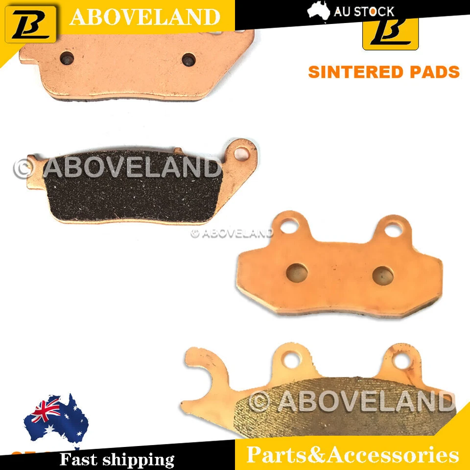 FRONT REAR Sintered Brake Pads For TRIUMPH Scrambler 865 cc 2010-2013 2014 2015 — 第 1/1 张图片