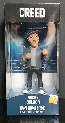 FIGURA DE VINILO SELLADA MINIX PELÍCULAS # 116 CREED ROCKY SYLVESTER STALLONE 12 cm Foto 1 de 4