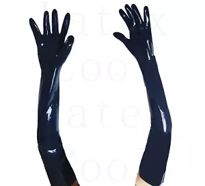 Guanti stampati a cinque dita 100% gomma lattice S-XL - Foto 1 di 12