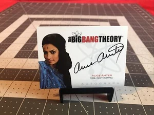 2012 Cryptozoic The Big Bang Theory Alice Amter Authentic Autograph Card - Picture 1 of 4