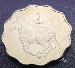 Botswana 1 pula coin 1976 Proof. KM #8. Zebra. Animals - Picture 1 of 5