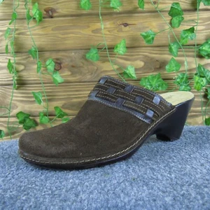 Zapatos de salón Softspots para mujer de gamuza marrón mula 10 medianos ligeramente usados 2025 - Imagen 1 de 7