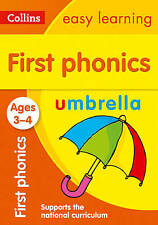First Phonics Ages 3-4: Ideal for home learning (Collins Easy Learning Preschool) by Collins Easy Learning (Paperback, 2015)