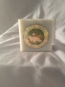 59th PGA Championship - Pebble Beach - 1977 - Marble Paperweight - Picture 1 of 6