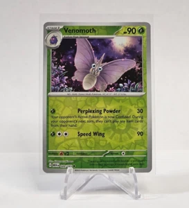 2023 Near Mint Pokemon Venomoth 049/165 Reverse Holo Scarlet Violet 151 English - Picture 1 of 2