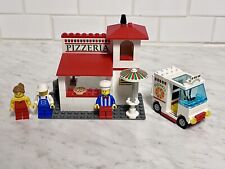LEGO Town Classic: Pizza-To-Go (10036) w/ 3 Minifigs, No Manual (Read Details)