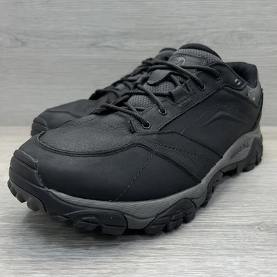 Merrell Moab Adventure Lace Hiking Shoes Men's Size 13 W Black Gray J91821W - Image 1 of 4
