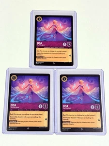 Disney Lorcana Shimmering Skies - Elsa, The Fifth Spirit 48/204 Raro Sin Lámina (4) - Imagen 1 de 4