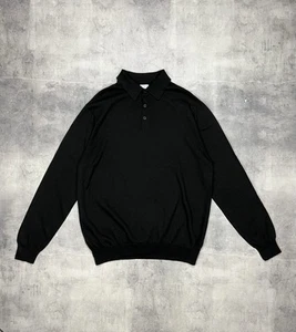 brunello cucinelli mens wool cashmere polo sweater Size 54 - Picture 1 of 11