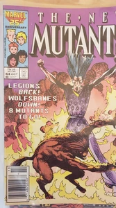 THE NEW MUTANTS ISSUE NO. 44 MARVEL COMIC BOOK MH 925 - Picture 1 of 1