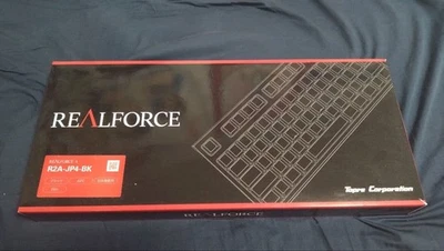 Topre Realforce R2A-JP4-BK Black Mechanical Keyboard with Keycap Puller - Image 1 of 3
