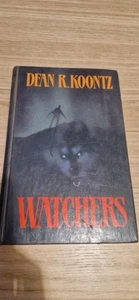 Dean R. Koontz Watchers Large Print 1991 Ex Library             - Picture 1 of 3