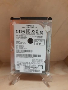 Hitachi 640GB Internal 5400RPM 2.5" (HTS547564A9E384) HDD - Picture 1 of 4