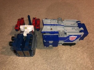 2001 2002 Transformers Lot - Armada Optimus Prime Super Base Trailer Optimus - Imagen 1 de 6