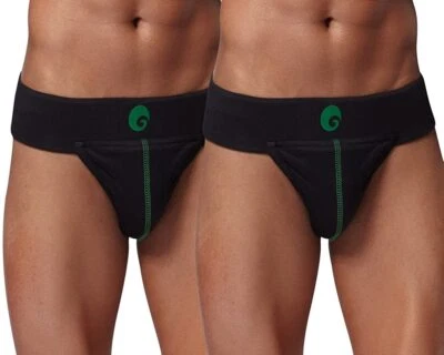 Omtex Neo Cotton With Back Covered Gym Supporter for Men Pack of 2 - Image 1 of 2