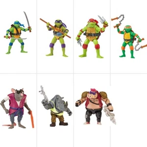 1 x TMNT Teenage Mutant Ninja Turtles Mutant Mayhem Film Basic Actionfigur - Bild 1 von 60