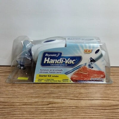 Nuevo kit de inicio sellador al vacío práctico Reynolds Foto 1 de 3