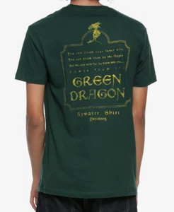 The Lord Of The Rings GREEN DRAGON TAVERN T-Shirt NEW Licensed & Official - Picture 1 of 2