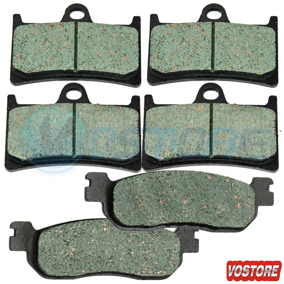 Brake Pads Fit 2002 2003 YAMAHA YZF R1&1999-2002 YZF R6 Front Rear Brakes - Image 1 of 1
