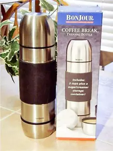 BONJOUR GOURMET KAFFEEPAUSE EDELSTAHL THERMOFLASCHE - KAFFEE FÜR DREI - Bild 1 von 1