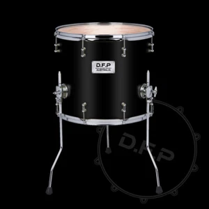 DFP Drum Wrap - Black - Foto 1 di 5