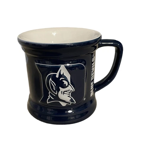 Duke Blue Devils Blue Ceramic Coffee Cup Mug 12 fl oz Cover