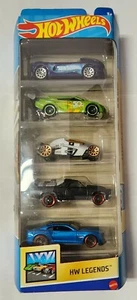 Hot Wheels "HW Legends" Vehicle 5 Pack Gift Set - New - Picture 1 of 6