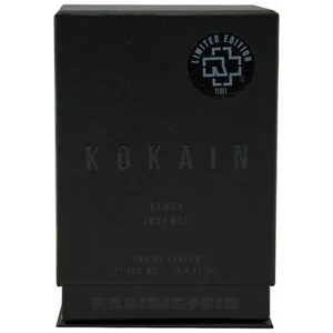 Rammstein KOKAIN BLACK INTENSE 100ml Eau de Parfum Spray Limited Edition - Picture 1 of 1