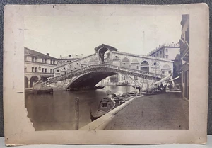 Antikes Carlo Ponti Venezia Foto N.199 Rialtobrücke Venedig Italien - Bild 1 von 9