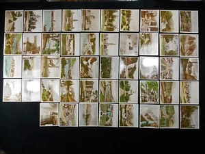 R & J Hill Cigarette Cards Views of Interest Canada 1st Series 1940 Complete Set - Picture 1 of 2