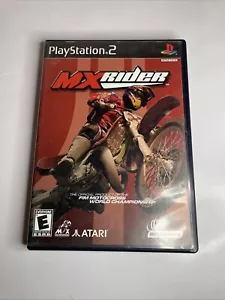 MX Rider PS2 PlayStation 2 - senza manuale - Atari - spedizione veloce retro dirt bike - Foto 1 di 6