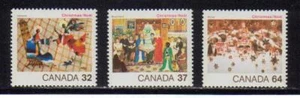1984 Canada SC# 1040-1042 - Christmas Lot# 156 M-NH   - Picture 1 of 1
