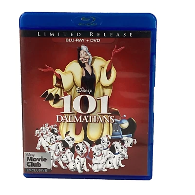 101 Dalmatians (Blu-ray/DVD, 1961, 2-Disc Set) Limited Release - Image 1 of 2