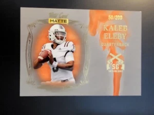 2022 Wild Card Matte Kaleb Eleby RC SMOKING GUNS /200 CHASE PACK SG-5 - Picture 1 of 2