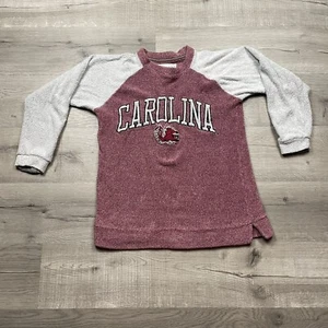 Pressbox South Carolina Gamecocks Terry Cloth Sweatshirt Lightweight EUC - Picture 1 of 14