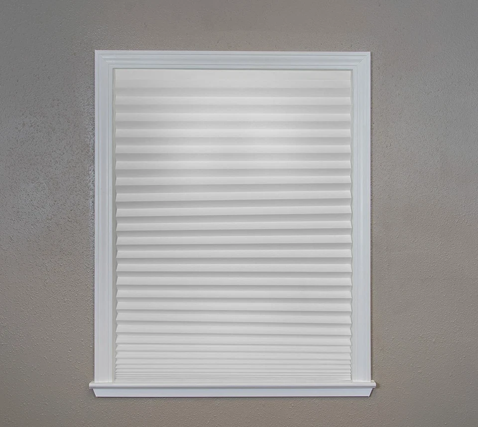 Redi Shade Temporary Paper Window Blinds White 36 x 72 Light Sun UV Filtering - Image 1 of 4