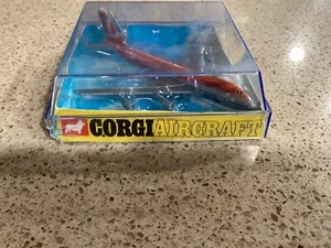 Rare 1977 Corgi Aircraft Boeing 747 Jumbo #1322 Diecast Mettoy Co. NOS - Picture 1 of 4