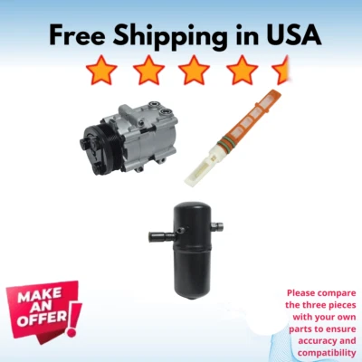 Kit Compressor A/C Fit Ford Crown Victoria 1994-1997, Lincoln Town Car 1994-199 - Image 1 of 4