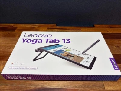 New Lenovo Tablet Yoga Tab 13 Black ZA8E0029JP Shadow from Japan DHL FedEx - Image 1 of 4