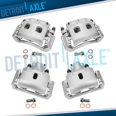 4pc Front and Rear Disc Brake Calipers w/ Bracket for Dodge Ram 1500 Durango - Image 1 of 4