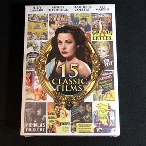 15 CLASSIC FILMS ( 2012, DVD) New Sealed - Imagen 1 de 7