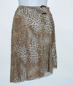 BCX Girl "Wild At Heart" Animal Print Skirt Brown L/12-14 NWT - Picture 1 of 2