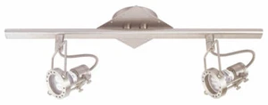 Energiesparlampe LED geeignet GU10 2-flammig Strahler Lampe Studio Deckenleuchte - Bild 1 von 3