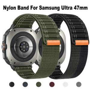 Nylonowy pasek do Samsung Galaxy Watch Ultra 47mm Trail Loop Pasek sportowy Bransoletka - Zdjęcie 1 z 20